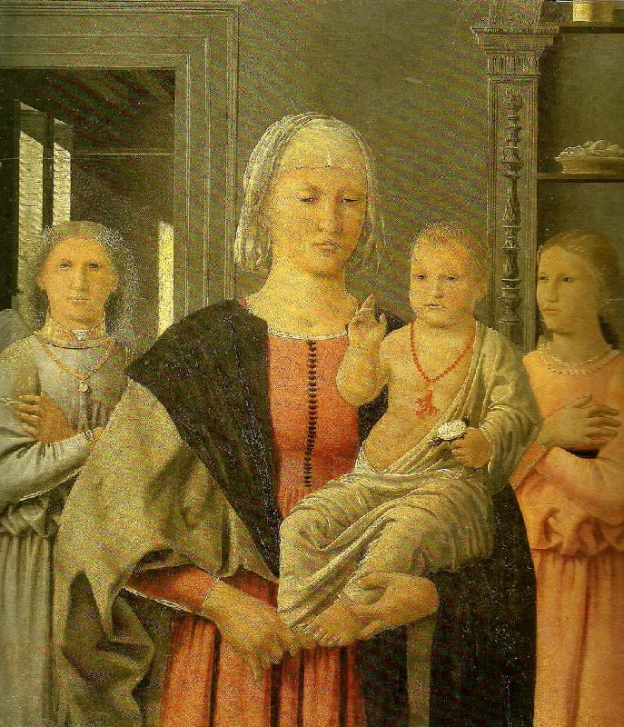 Piero della Francesca senigallia madonna France oil painting art